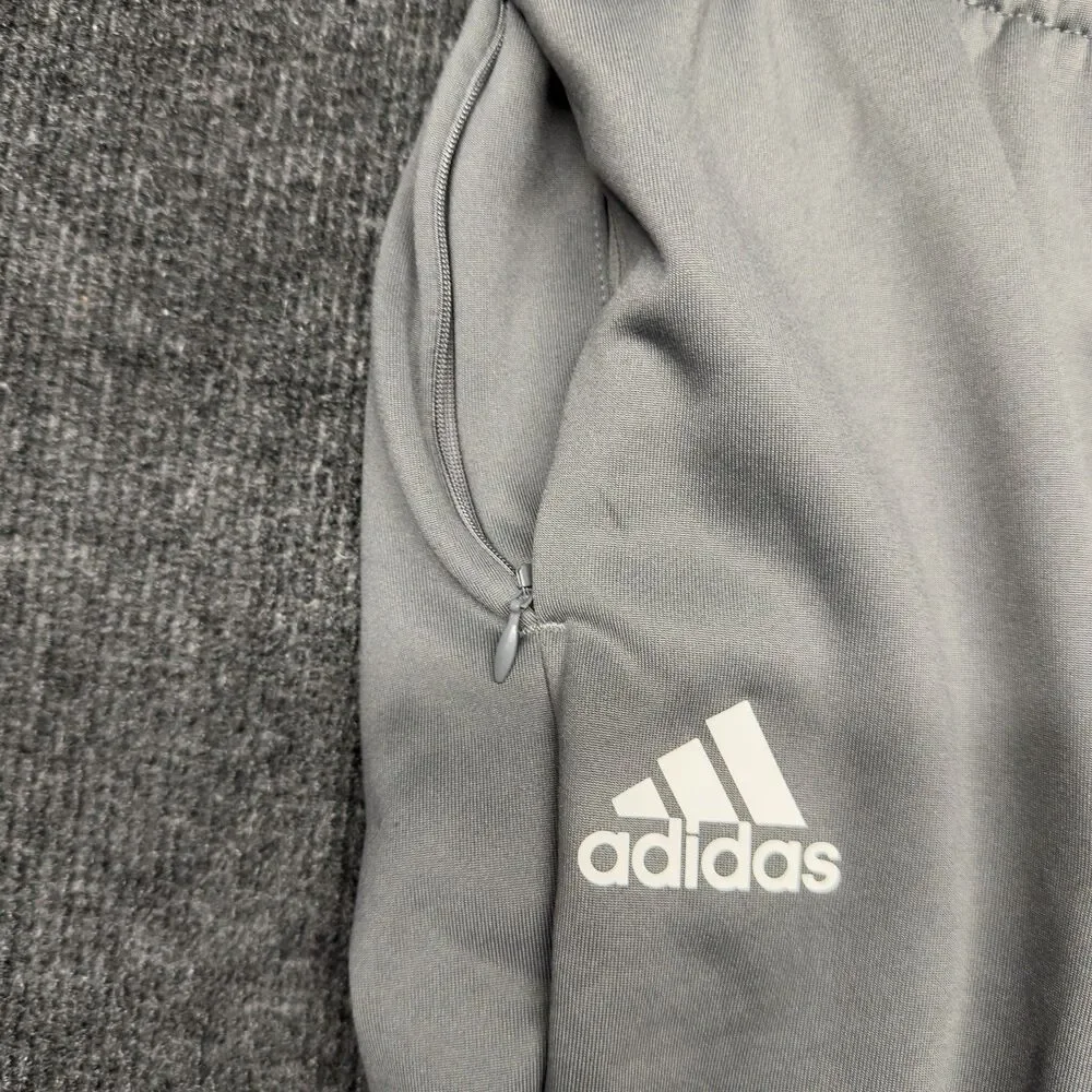 Adidas 3SSB 3-Stripes Select Basketball Player Issue Sweatpants Gray Men's XL